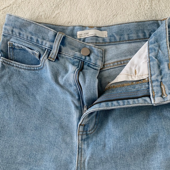 ☀️Hump Day Happiness SALE☀️ 💙OAK+FORT High Rise JEANS-25 - Picture 2 of 7